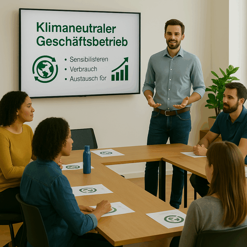 Workshop Nachhaltigkeit in Unternehmen